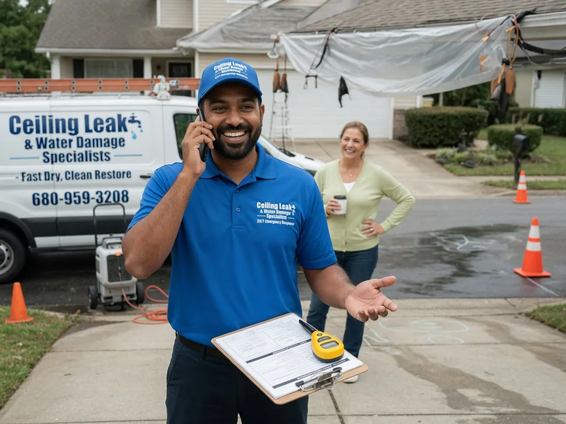 Ceiling Leak Cleanup Salem, NM FAQs